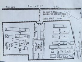 Plan du cimetière Albuera Cemetery